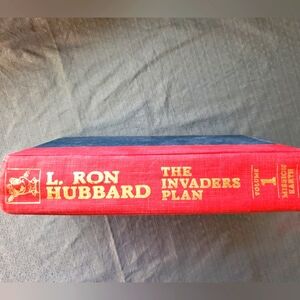 ORIGINAL VINTAGE DATE STAMPED L. RON HUBBARD SCI FI NOVEL BOOK
